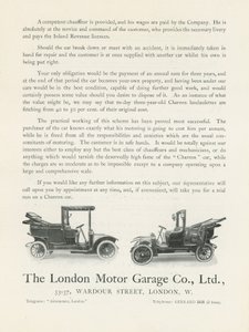 A London Motor Garage Co alkotó: English Photographer