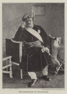 Bhavnagar maharadzsája alkotó: English Photographer