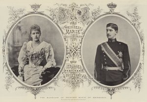 Marie edinburghi hercegnő házassága