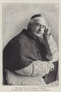 A legtisztelendőbb Dr. Herbert Vaughan, Westminster új római katolikus érseke alkotó: English Photographer