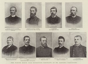 A Nansen Északi-sark-expedíció, Dr. Nansens társainak portréi alkotó: English Photographer