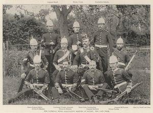 Az Országos Puskás Szövetség találkozója Bisley-ben, a Cape Team