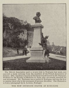 Az Új Duchesne-szobor Boulogne-ban alkotó: English Photographer