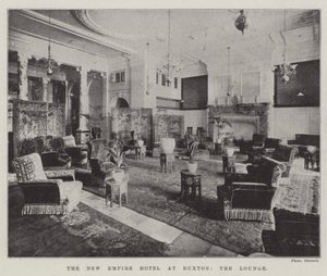 A New Empire Hotel Buxtonban, a Lounge alkotó: English Photographer