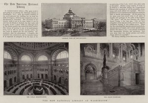 Az Új Nemzeti Könyvtár Washingtonban alkotó: English Photographer