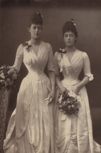 Victoria és Maud walesi hercegnők alkotó: English Photographer