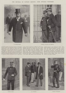 Dreyfus kapitány, néhány nevezetes tanú újbóli tárgyalása