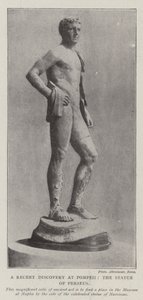 A legújabb felfedezés Pompejiben, Perszeusz szobra alkotó: English Photographer