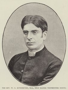 W G Rutherford tiszteletes, MA, a Westminster Iskola igazgatója alkotó: English Photographer