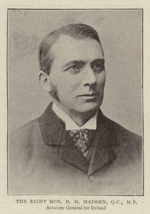 The Right Honorable D H Madden, QC, MP alkotó: English Photographer