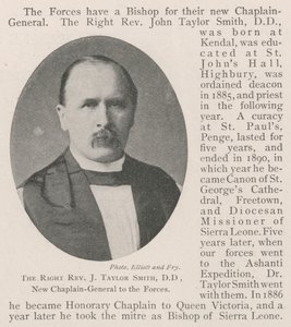 A jobb tiszteletes J Taylor Smith, DD, az Erők új lelkésze alkotó: English Photographer