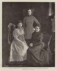 A berlini királyi házasság, Frigyes császárné és Frederick Károly hesseni herceg és hercegnő