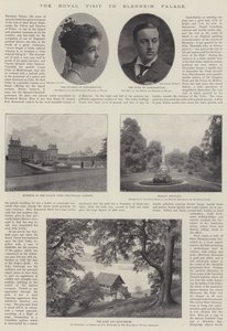 Királyi látogatás a Blenheim-palotában, 1896. november 28