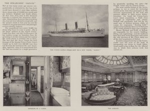 A Steam-Ship Saxon alkotó: English Photographer