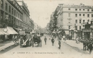 The Strand a Charing Crossból, Londonból alkotó: English Photographer