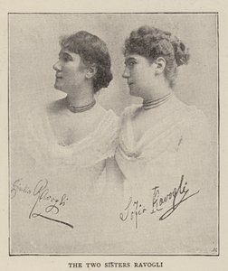 A két nővér, Ravogli alkotó: English Photographer