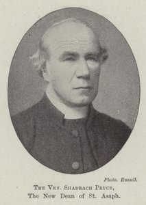 A tiszteletreméltó Shadrach Pryce, Szent Aszáf új dékánja alkotó: English Photographer