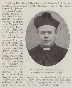 Joseph Geoghegan tiszteletes, a Castleknock College elnöke alkotó: English Photographer