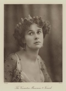 Massereene grófnő és Ferrard (fekete-fehér fotó) alkotó: English Photographer