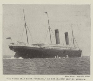 A White Star Liner Oceanic amerikai leánykori utazásán alkotó: English Photographer