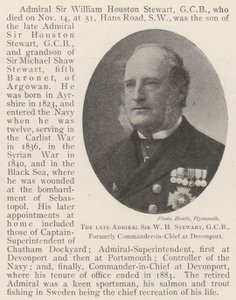 A néhai Sir W H Stewart admirális, GCB, korábban Devonport főparancsnoka alkotó: English Photographer