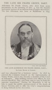 A néhai alderman, Sir Frank Green, Baronet, London volt polgármestere alkotó: English Photographer