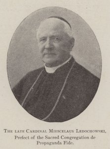 Miescelaus Ledochowski néhai bíboros, a Propaganda Fide Szent Kongregáció prefektusa alkotó: English Photographer