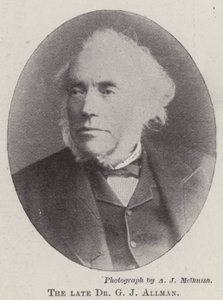 A néhai Dr. G. J. Allman alkotó: English Photographer