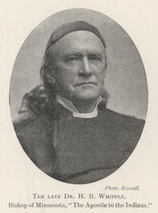 A néhai Dr. H B Whipple, Minnesota püspöke, Az indiánok apostola alkotó: English Photographer
