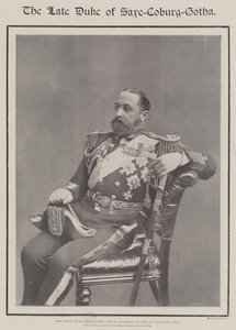 Szász-Coburg-Gotha néhai hercege