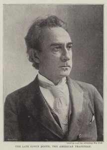 A néhai Edwin Booth, az amerikai tragédiaíró alkotó: English Photographer