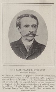 A néhai Frank R Stockton amerikai regényíró alkotó: English Photographer