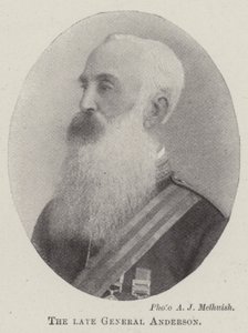 A néhai Anderson tábornok alkotó: English Photographer