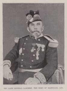 A néhai Lambert tábornok, Bazeilles hőse, 1870 alkotó: English Photographer