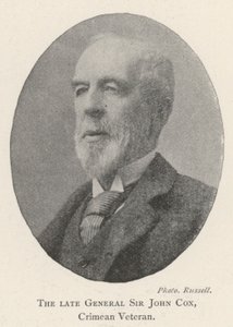 A néhai Sir John Cox tábornok, a krími veterán alkotó: English Photographer