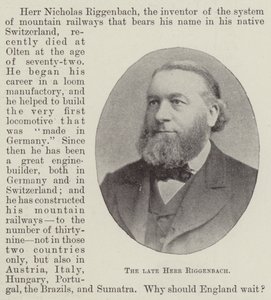 A néhai Herr Riggenbach alkotó: English Photographer