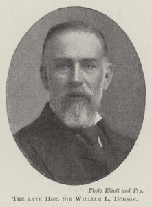 A néhai tisztelt Sir William L Dobson alkotó: English Photographer