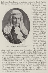 A néhai Lord Justice Chitty alkotó: English Photographer