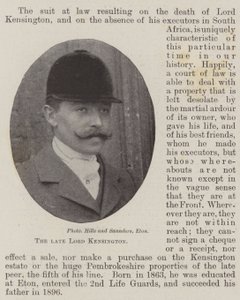 A néhai Lord Kensington alkotó: English Photographer