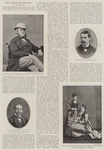 A néhai Lord Randolph Churchill
