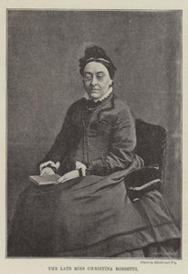 A néhai Christina Rossetti kisasszony alkotó: English Photographer