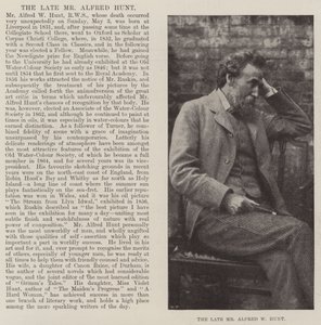 A néhai Alfred W Hunt úr alkotó: English Photographer