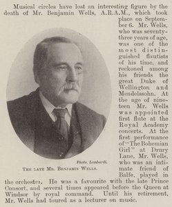 A néhai Benjamin Wells alkotó: English Photographer
