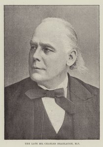 A néhai Charles Bradlaugh képviselő alkotó: English Photographer