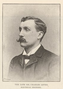 A néhai Charles Lever úr, villamosmérnök alkotó: English Photographer