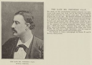 A néhai Frederic Clay zeneszerző alkotó: English Photographer