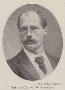 A néhai Mr. G. W. Steevens alkotó: English Photographer
