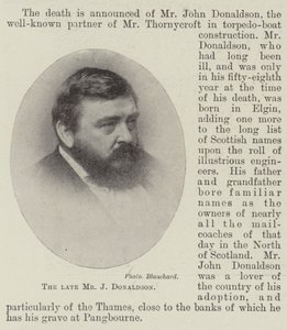 A néhai J Donaldson úr alkotó: English Photographer
