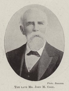 A néhai John M Cook alkotó: English Photographer