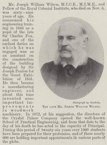 A néhai Joseph William Wilson alkotó: English Photographer